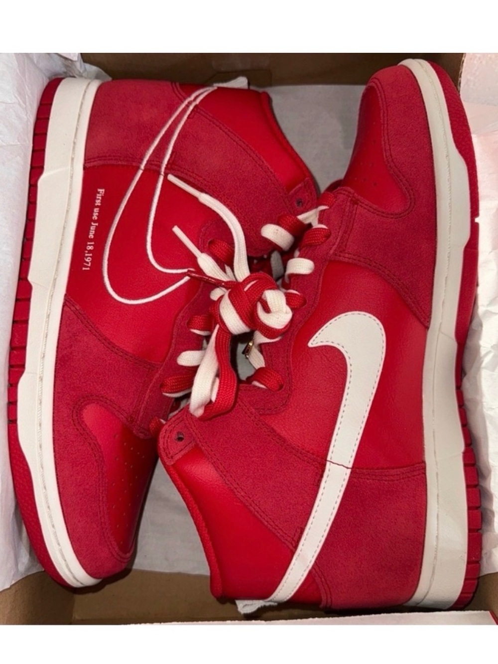 Nike Dunk High University Red